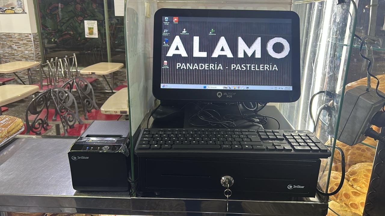 Punto de venta de Álamo Panadería - Pastelería con sistema Sisdetek