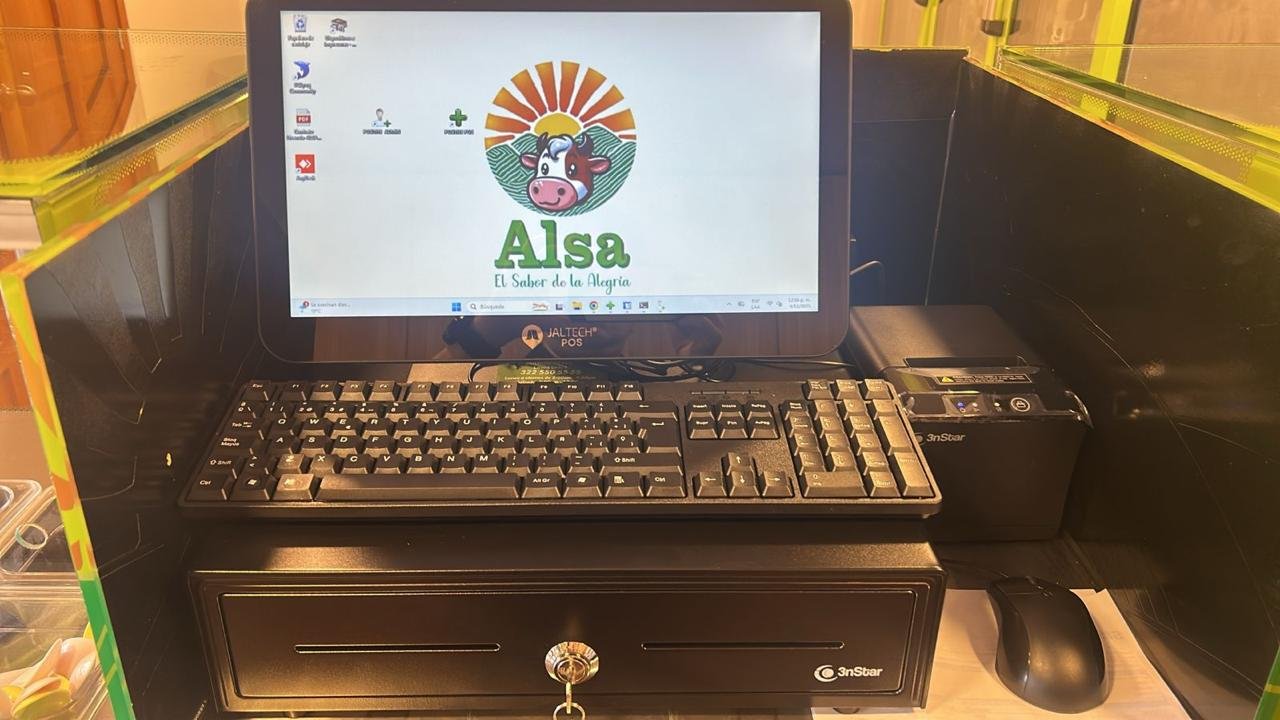 Punto de venta de Alsa con sistema Sisdetek